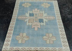 Turkish Vintage Rug  3'4" x 4'8" #20693