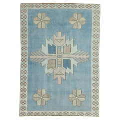 Turkish Vintage Rug  3'4" x 4'8" #20693