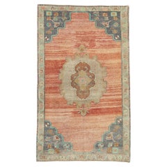 Tappeto vintage turco 106,7 cm x 175,3 cm #17419