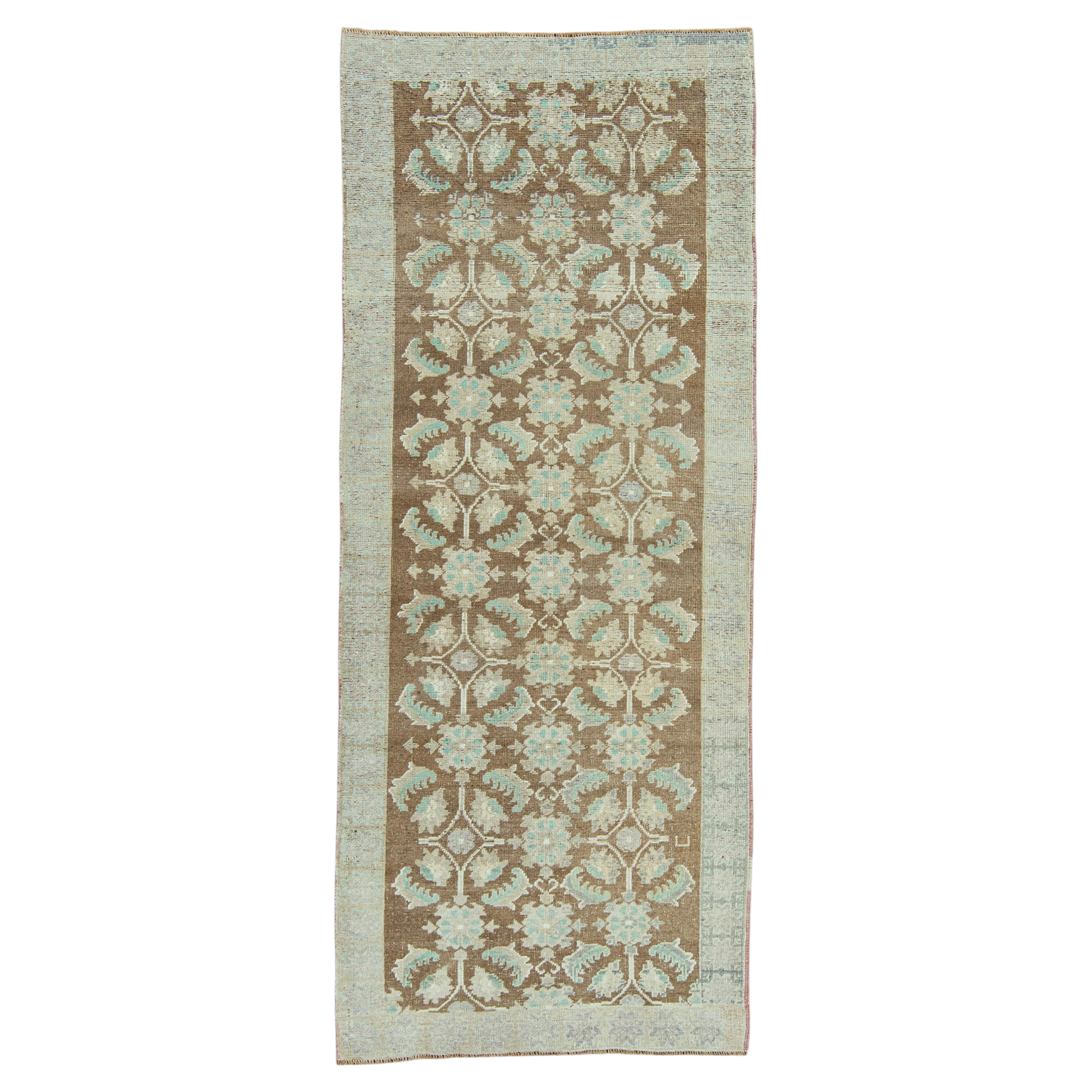 Turkish Vintage Rug 3'7" x 8'8" #20612