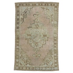 Turkish Vintage Rug 3'8" x 5'10" #17110