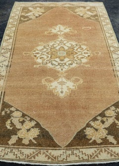 Türkischer Vintage-Teppich 3'8" x 7'2" #20531