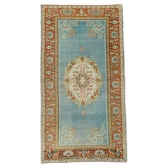 Turkish Vintage Rug 3'9" x 6'11" #17946
