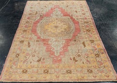 Türkischer Vintage-Teppich 4' x 6'3" #21318