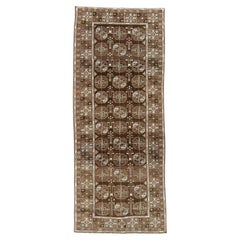 Türkischer Vintage-Teppich 124 cm x 302 cm #20709