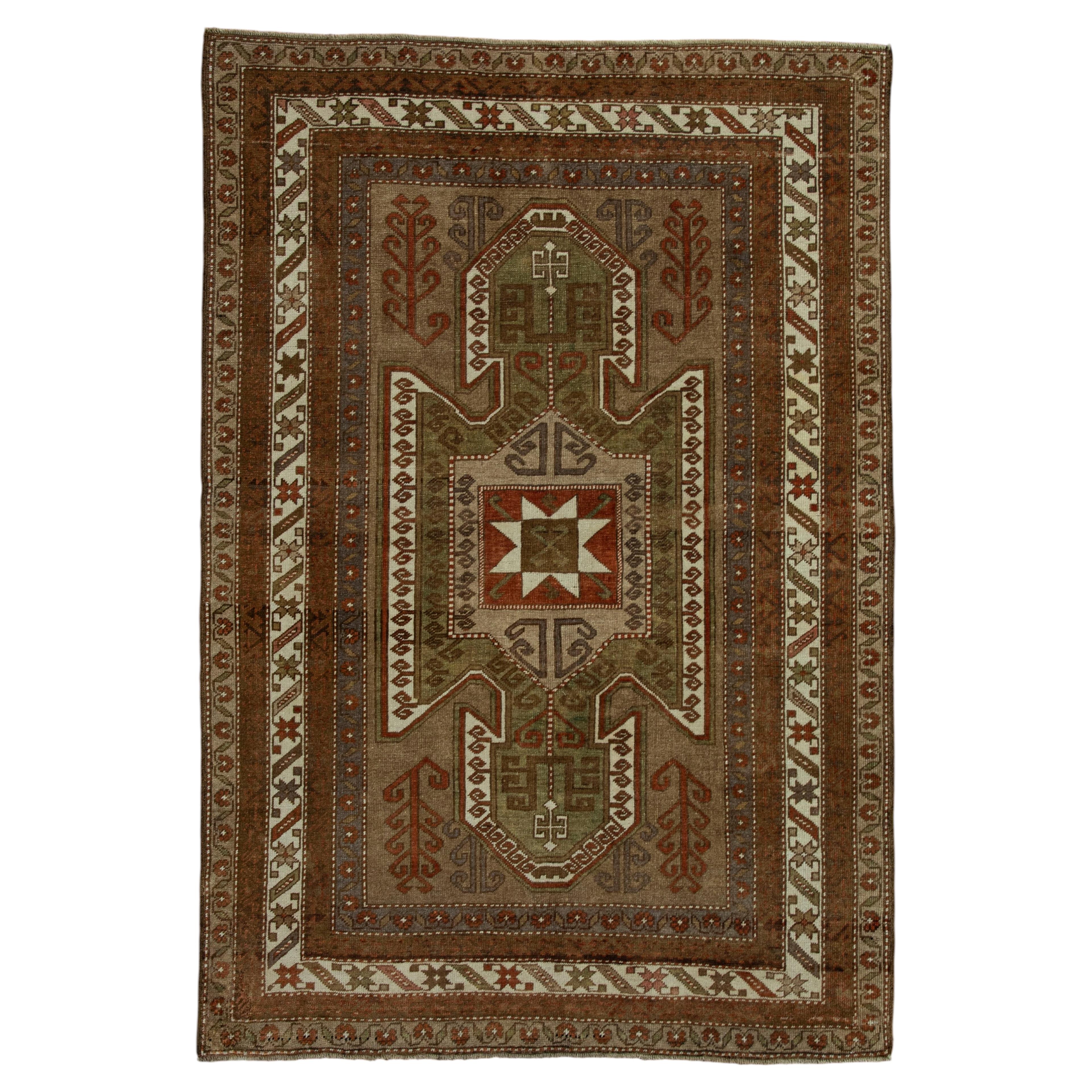 Turkish Vintage Rug 4'10" x 7'2" #20552