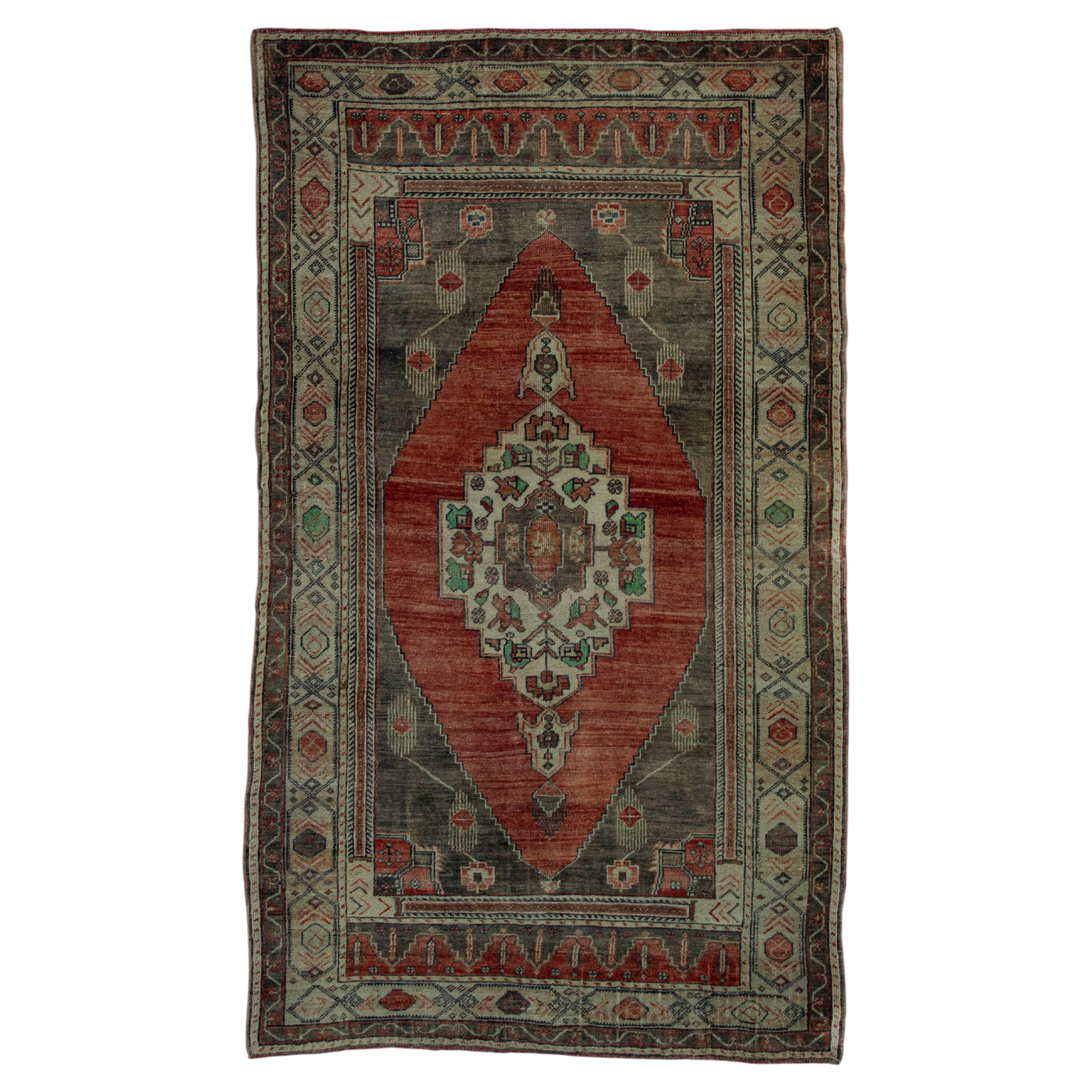 Turkish Vintage Rug 4'10" x 8'3" #20836