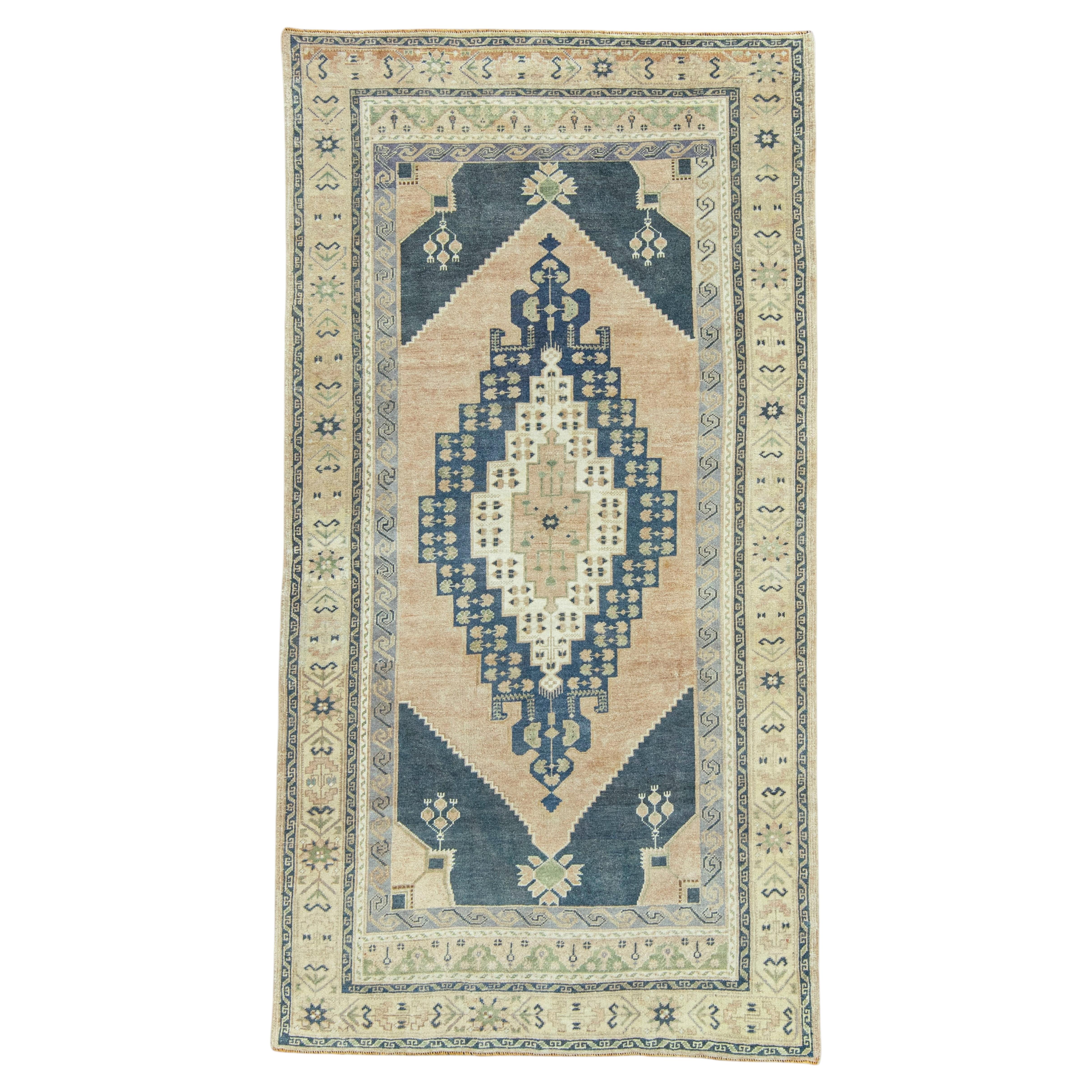Turkish Vintage Rug 4'10" x 9'1" #20812