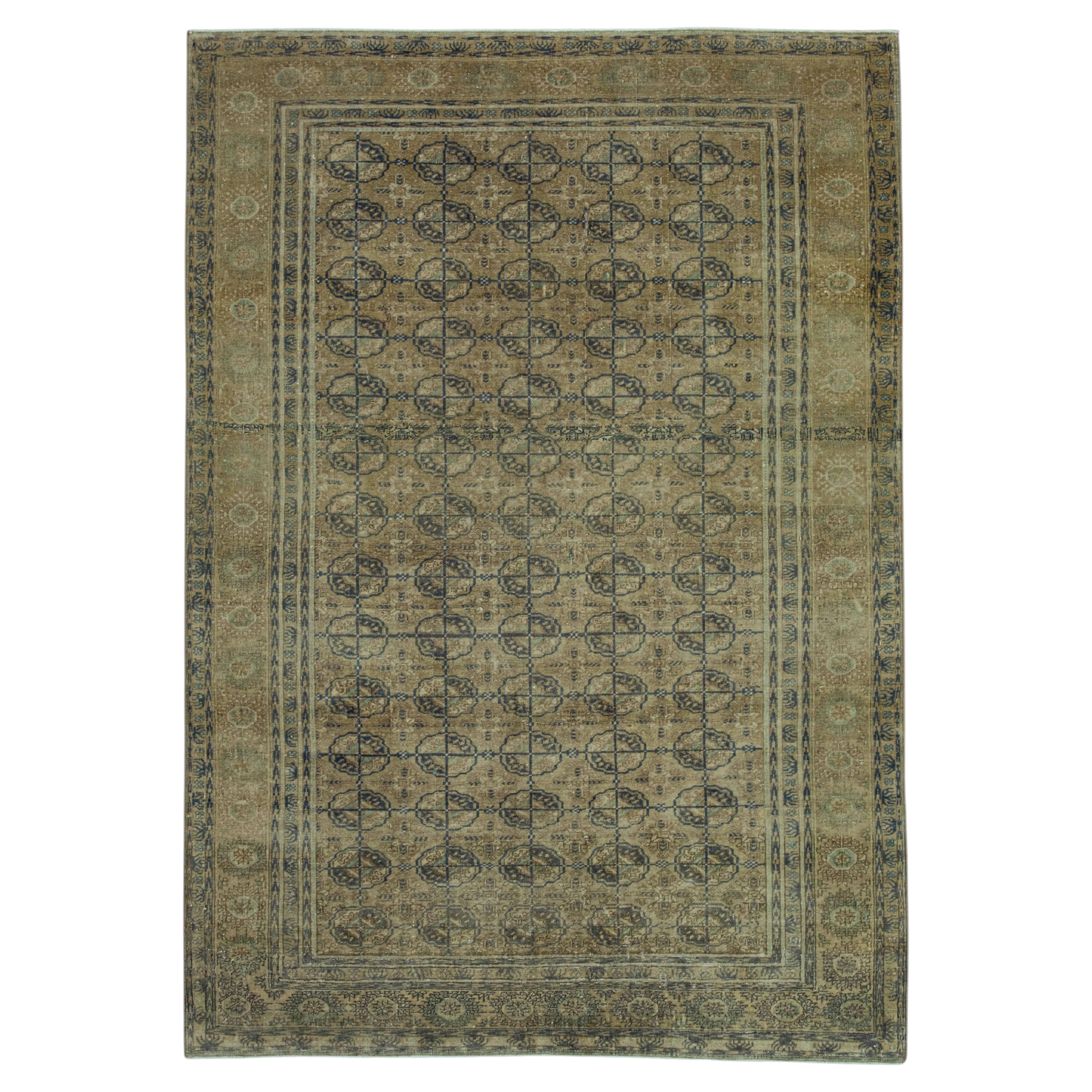 Tapis vintage turc 1,50 m x 2,13 m #20703