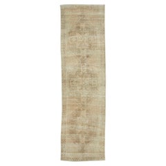 Türkischer Vintage-Teppich 4'2" x 14'4" #21405
