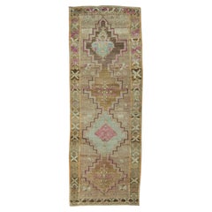 Turkish Vintage Rug 4'3" x 12' #20817