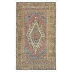 Turkish Vintage Rug 4'3" x 7'1" #17109