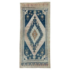 Türkischer Vintage-Teppich 130 cm x 285 cm #20680
