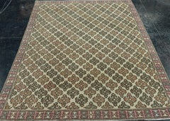 Türkischer Vintage-Teppich 4'4" x 6'3" #20710