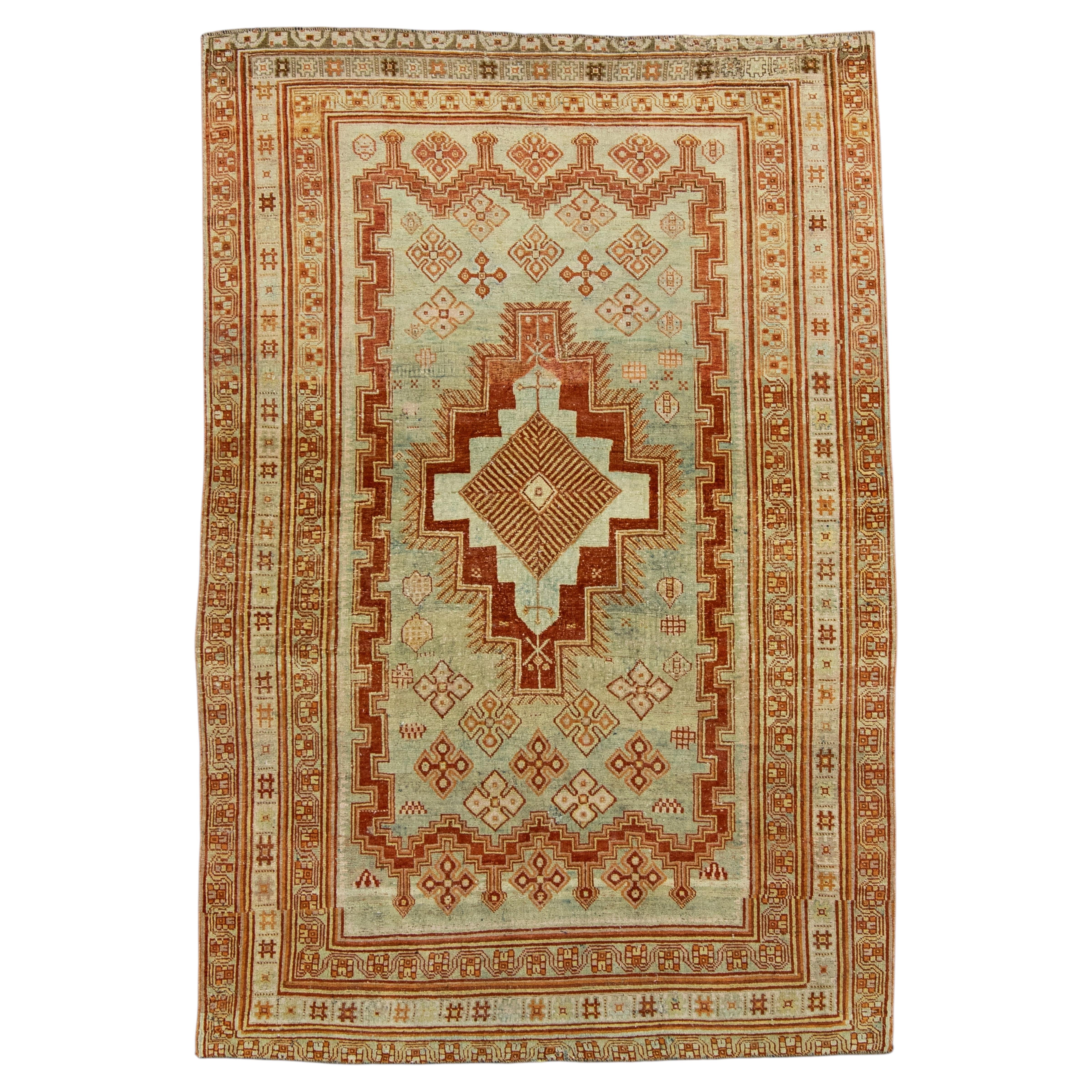 Turkish Vintage Rug 4'4" x 6'5" #17513