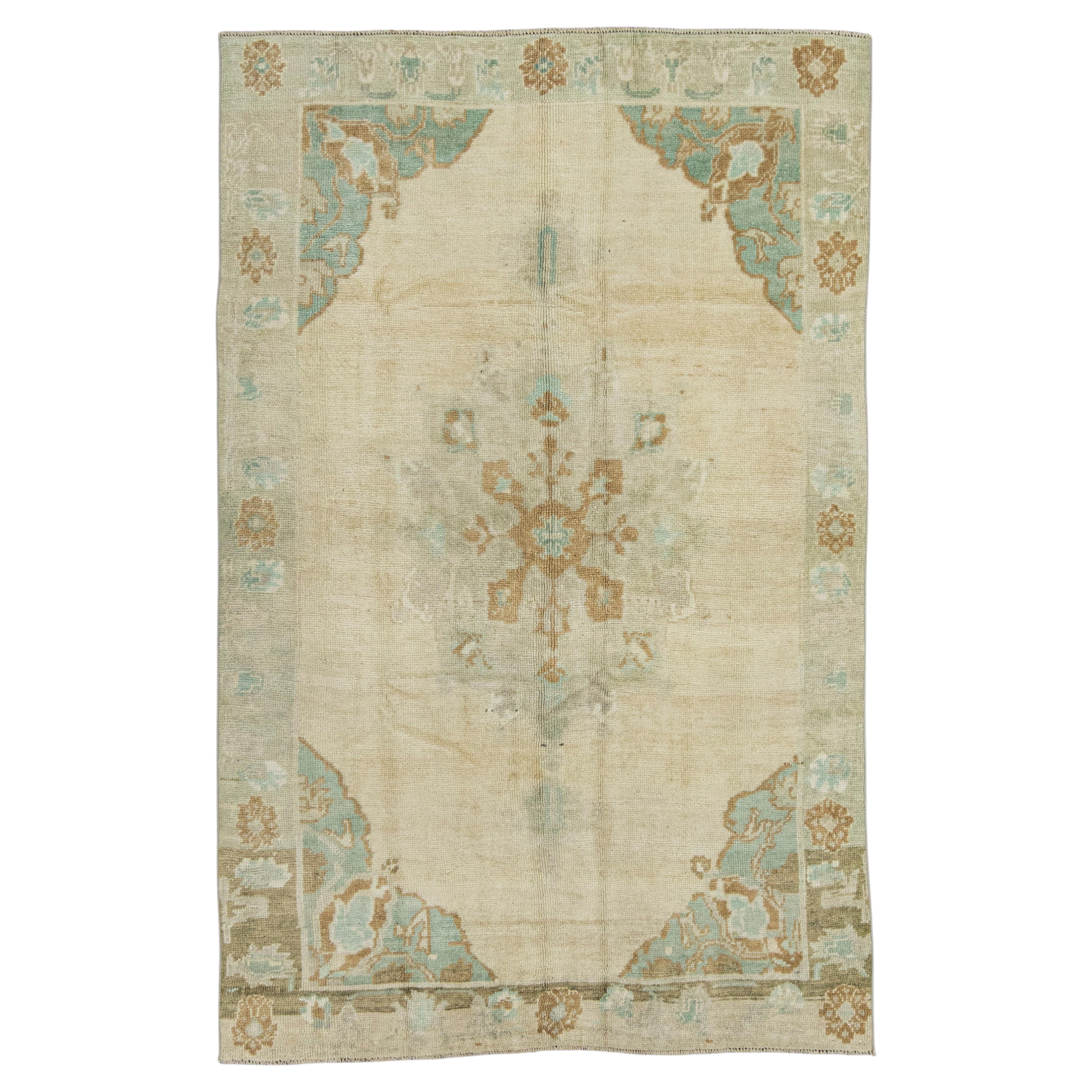 Turkish Vintage Rug  4'6" x 7' #21299