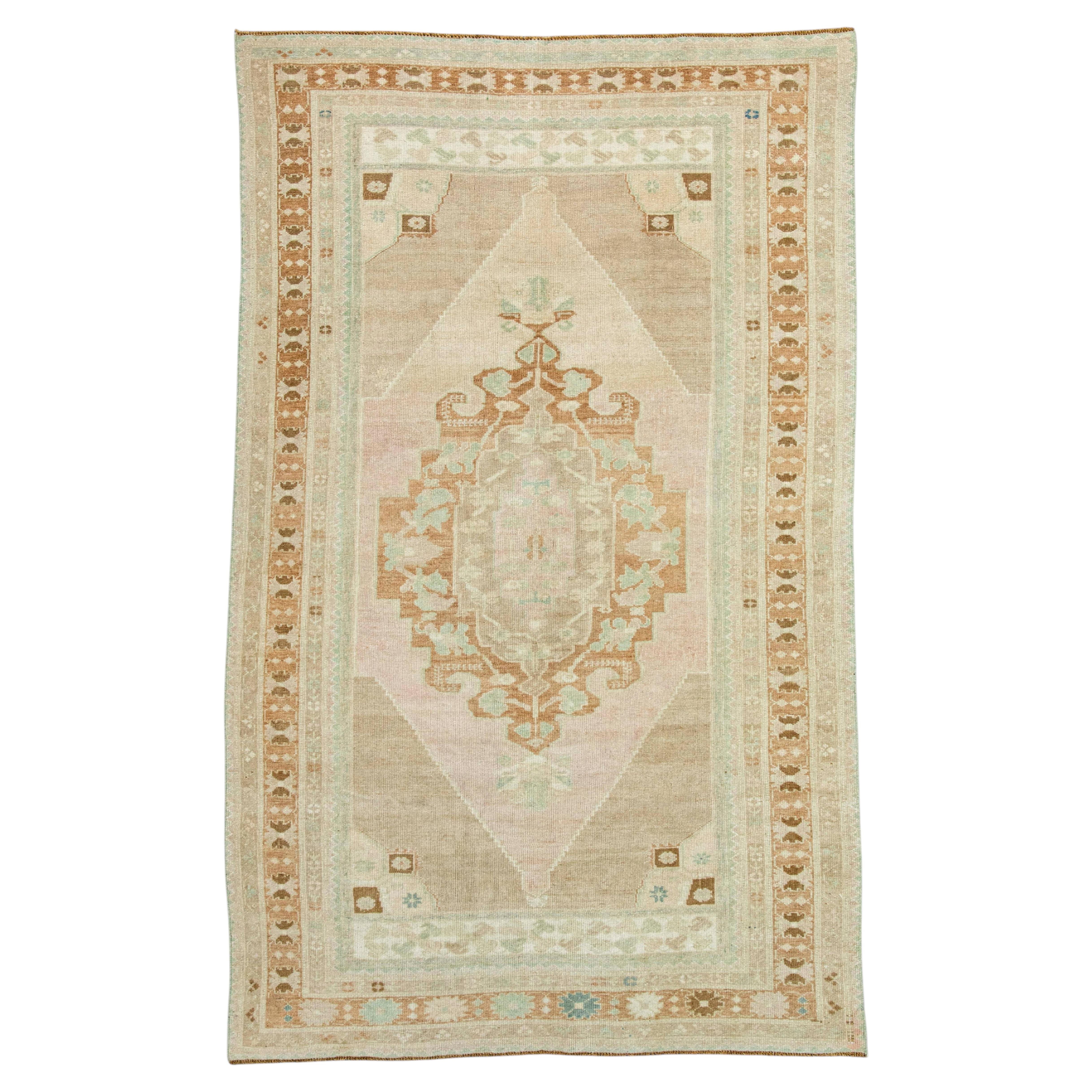 Turkish Vintage Rug 4'8" x 7'7" #20608