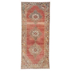 Turkish Vintage Rug  4'9" x 11'2" #21399
