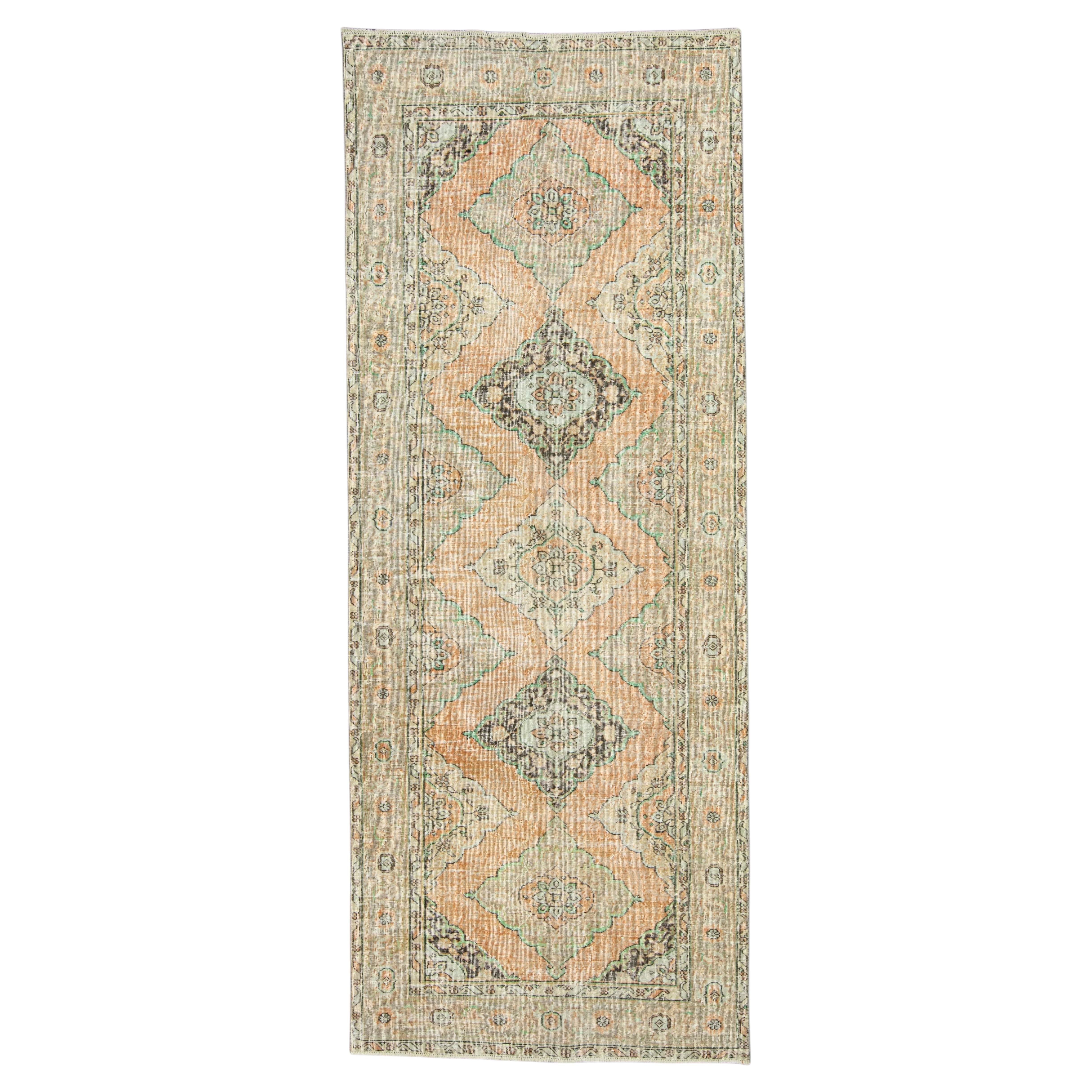 Turkish Vintage Rug  4'9" x 12'1" #21400