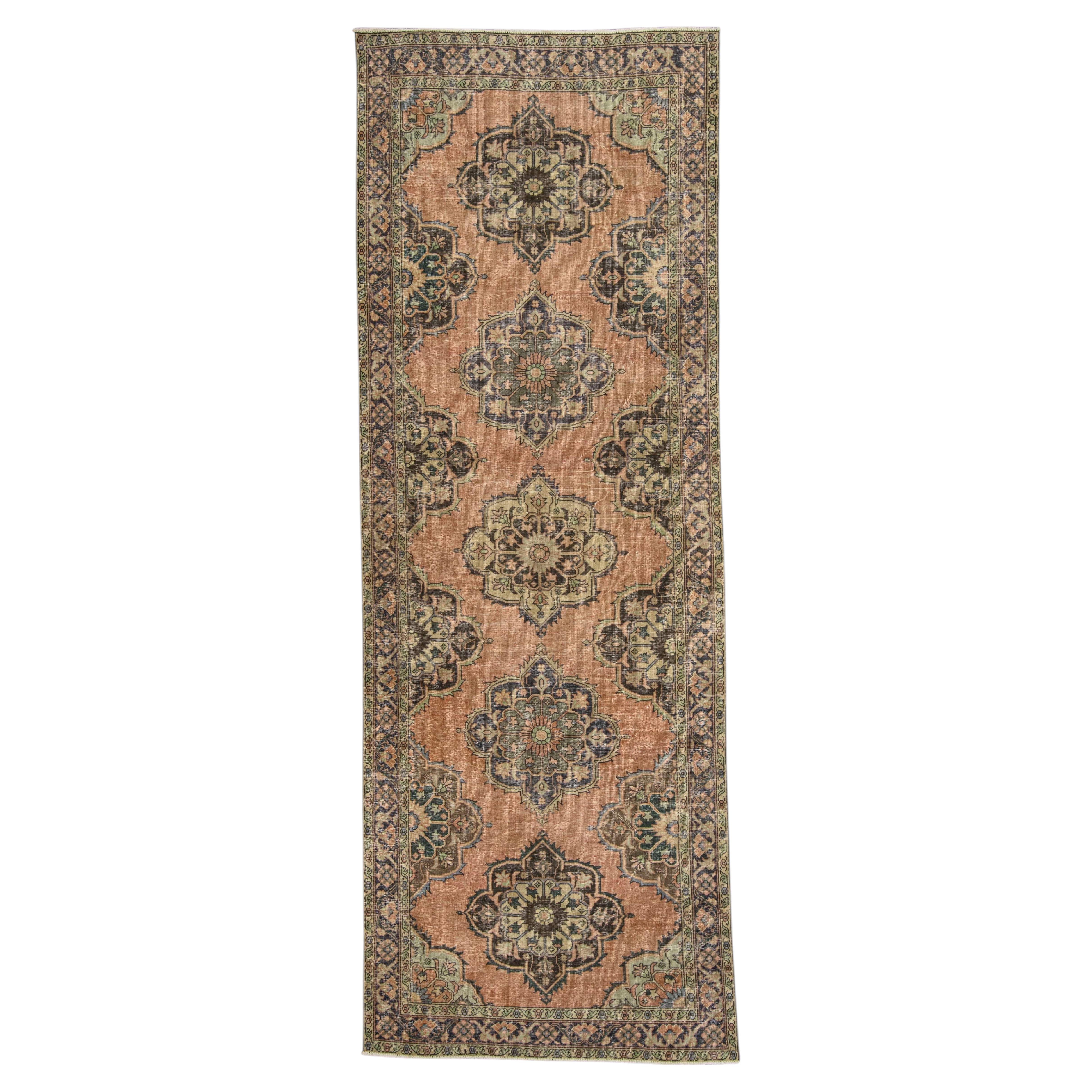 Turkish Vintage Rug  4'9" x 13'2" #21402