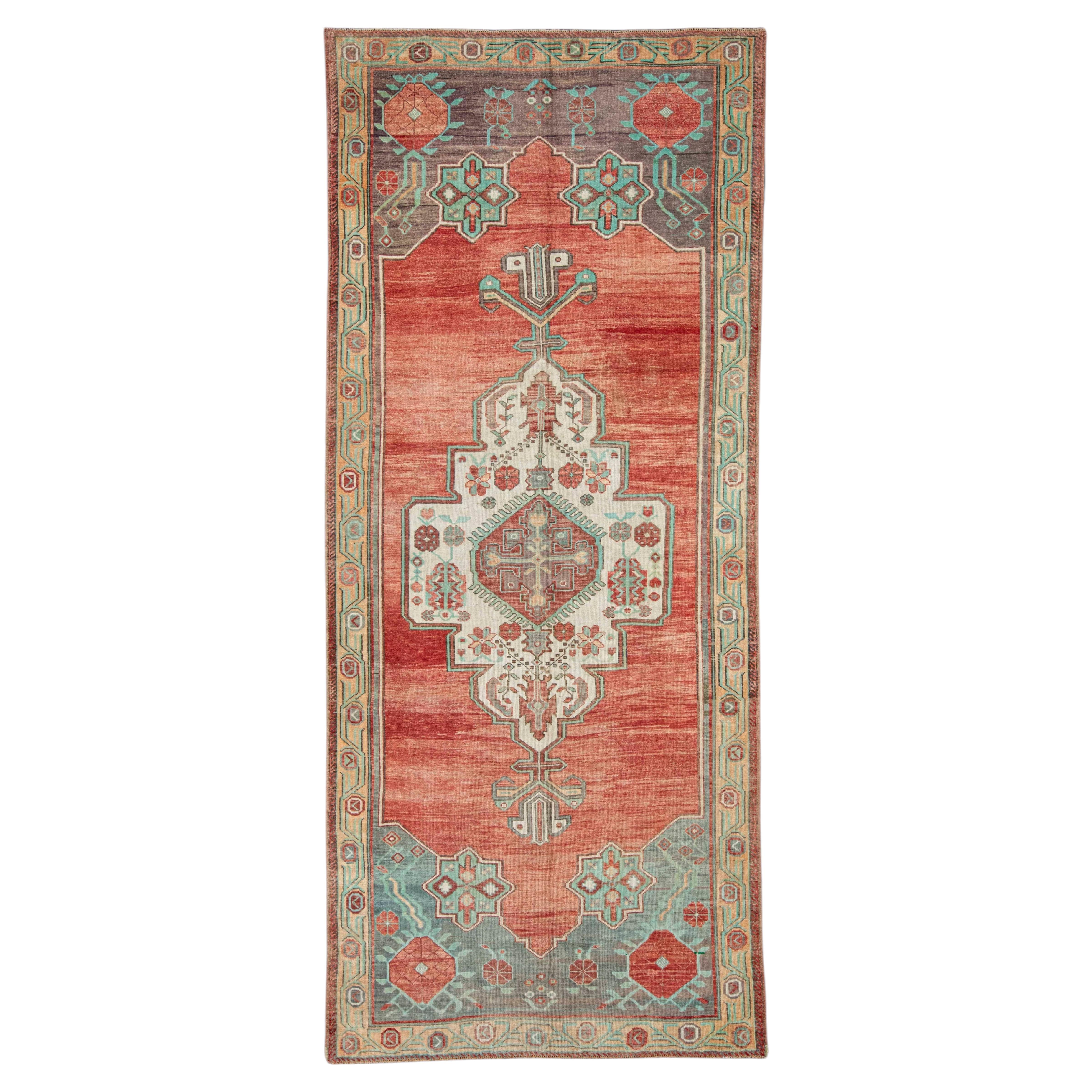 Turkish Vintage Rug  5' x 11'10" #21122