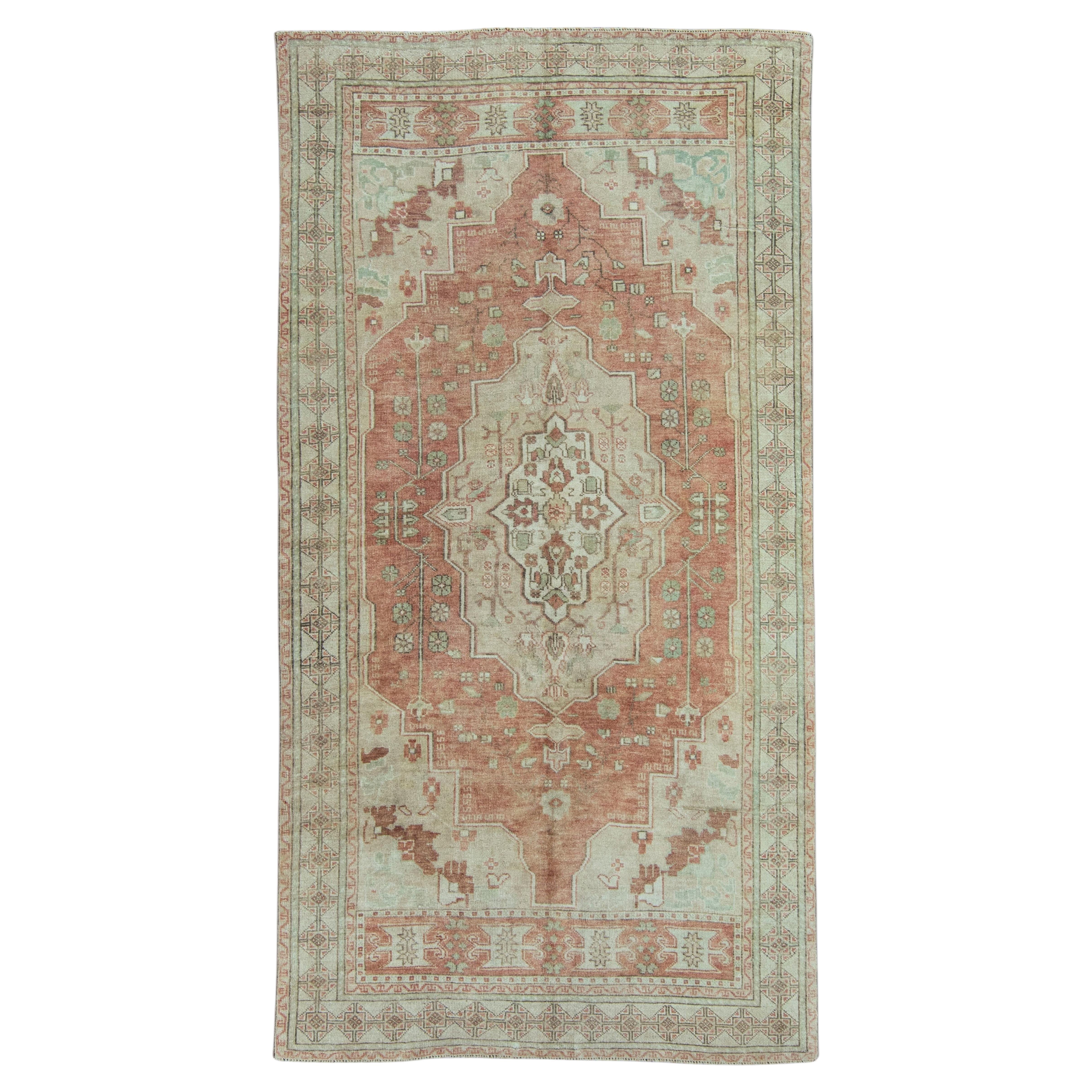 Turkish Vintage Rug 5' x 9'7" #20663