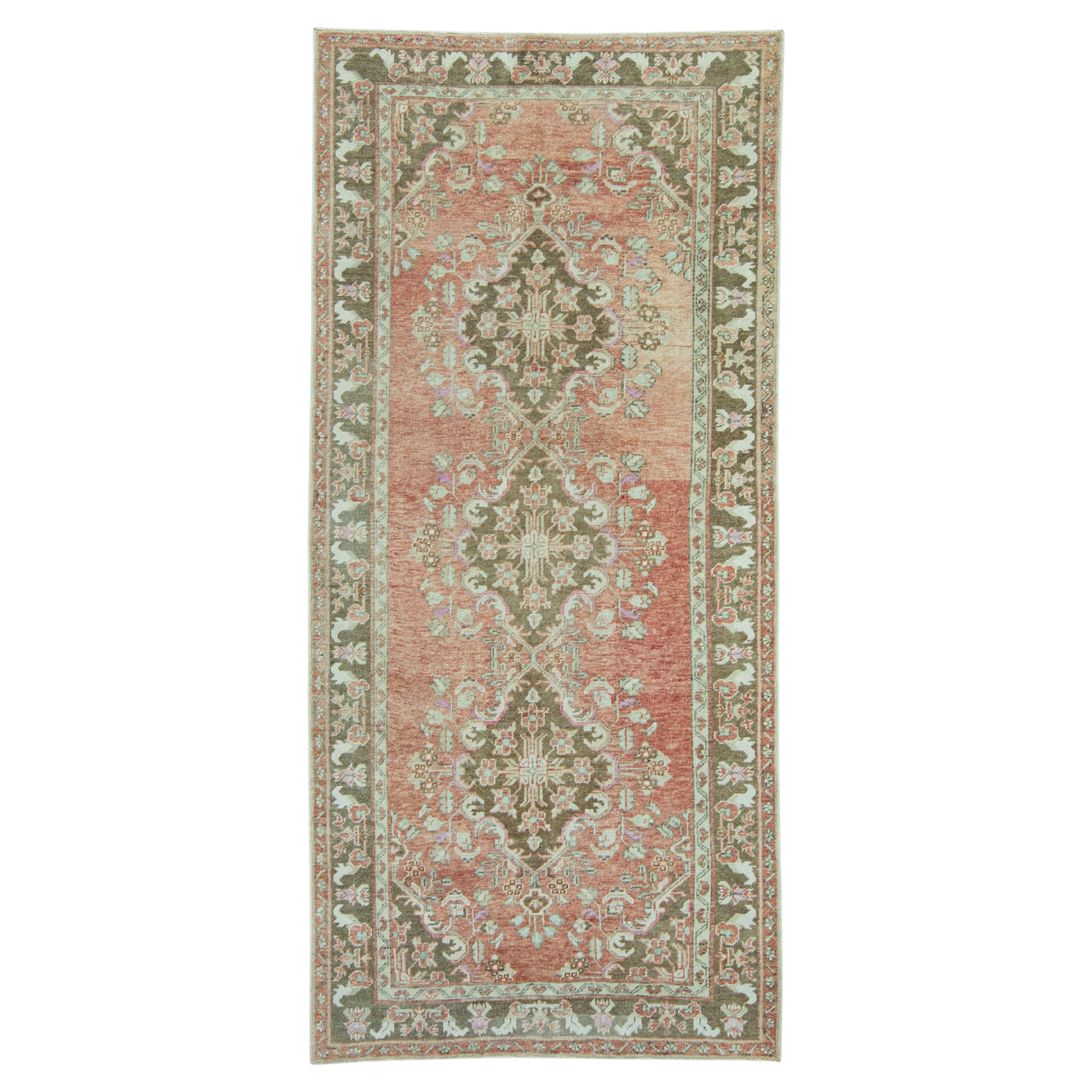 Turkish Vintage Rug 5'1" x 10'11" #20654