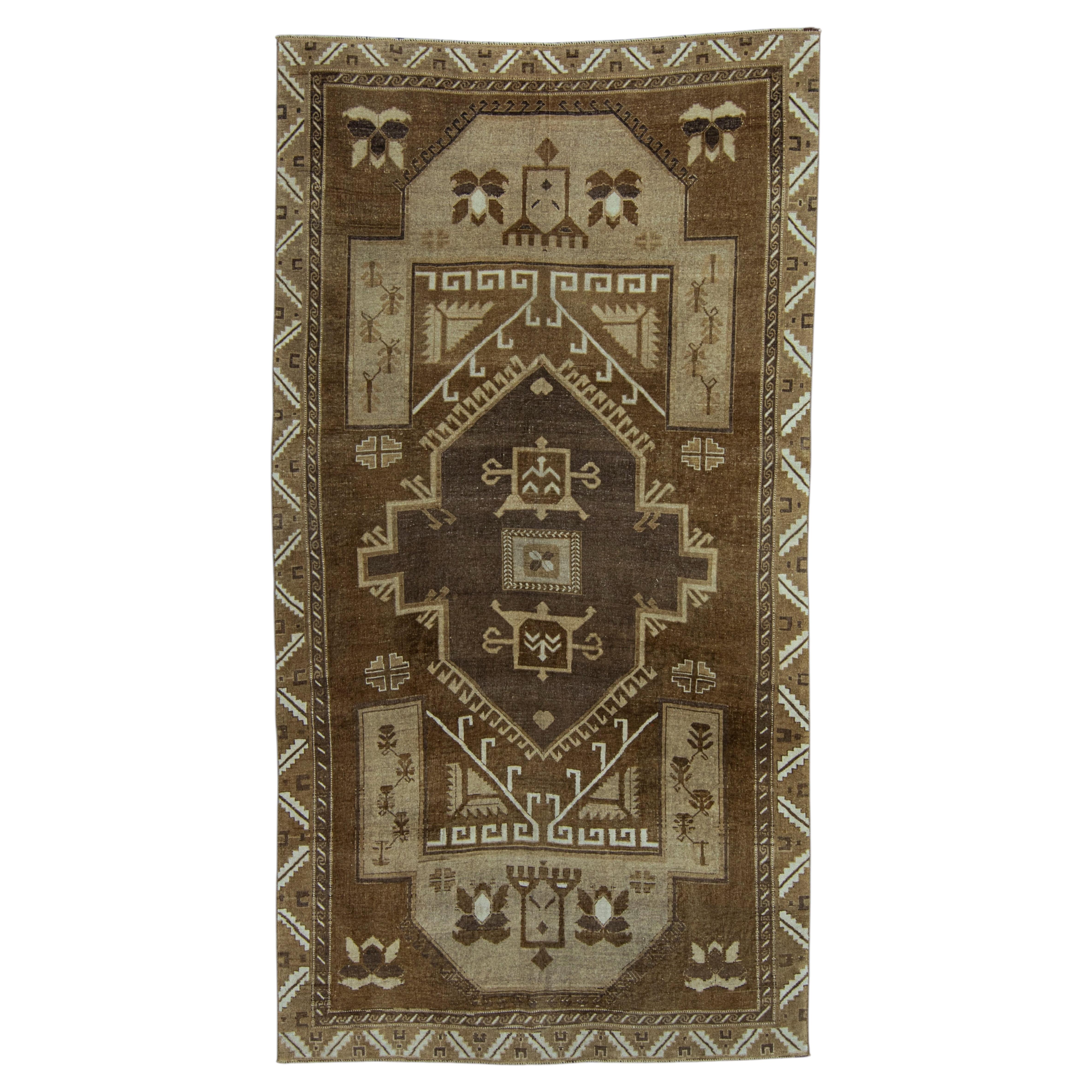 Turkish Vintage Rug 5'4" x 10' #20777
