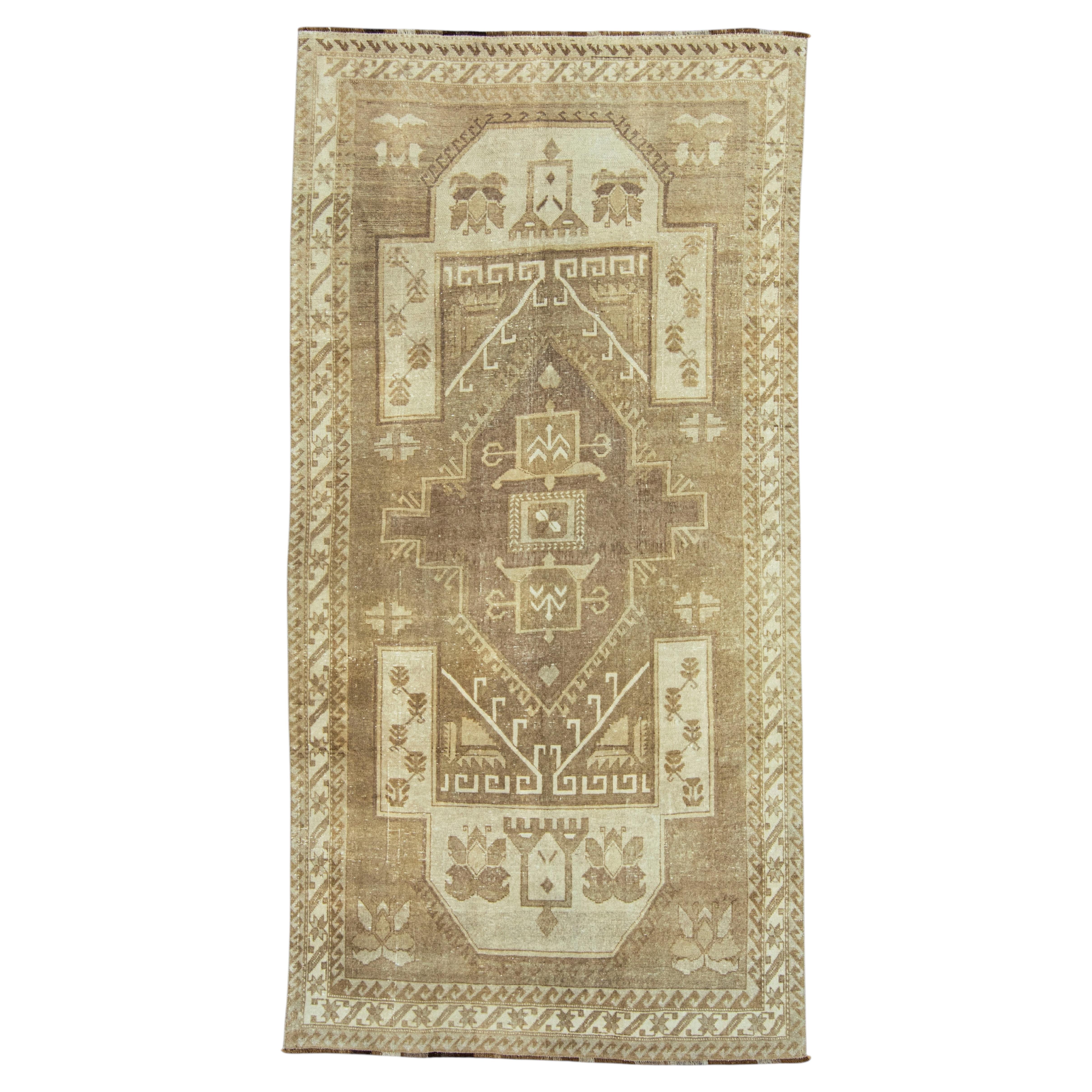 Turkish Vintage Rug 5'4" x 10'6" #20799