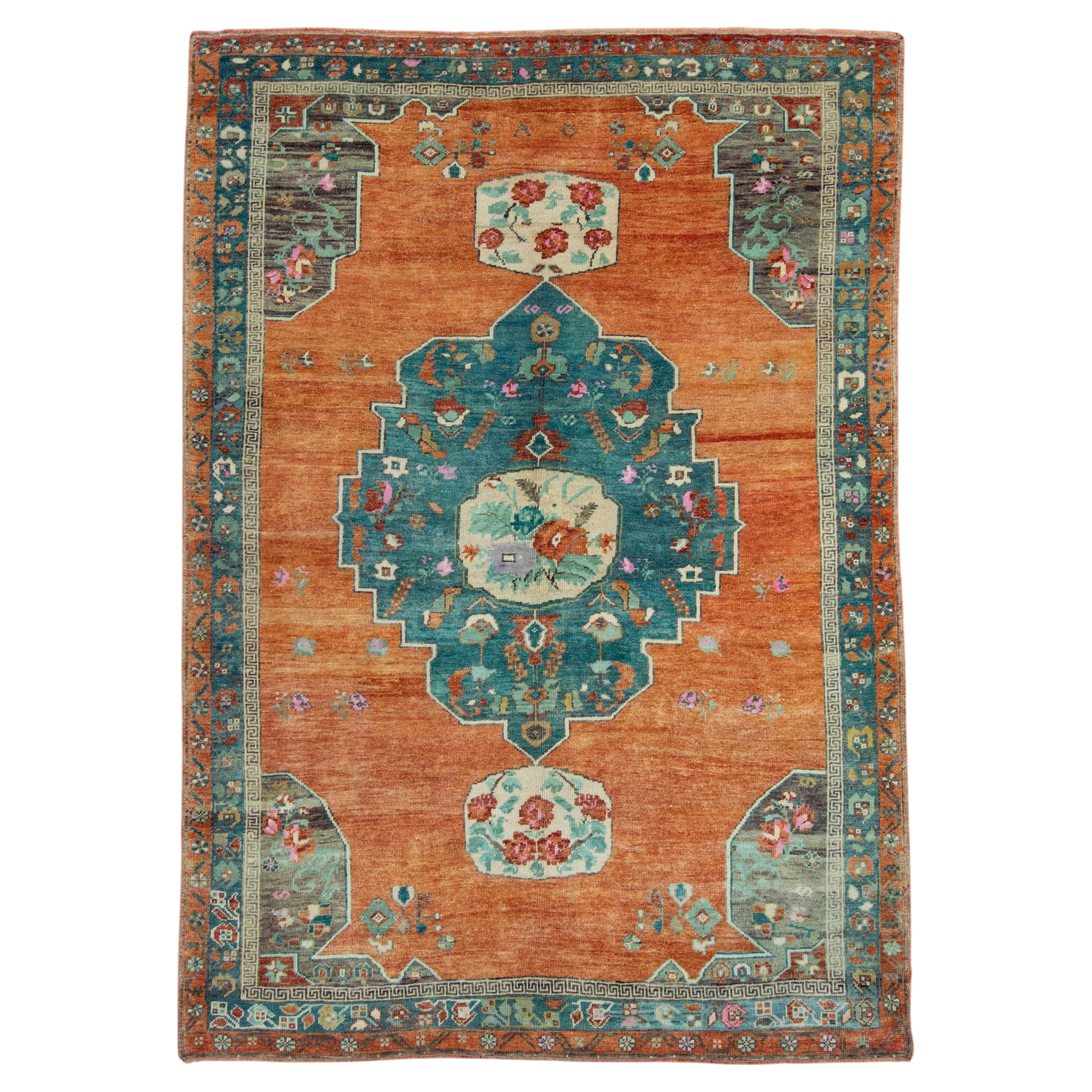 Turkish Vintage Rug 5'4" x 7'7" #17950