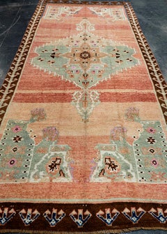 Türkischer Vintage-Teppich  5'6" x 12'9" #21302