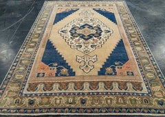 Türkischer Vintage-Teppich 5'6" x 9'2" #21000