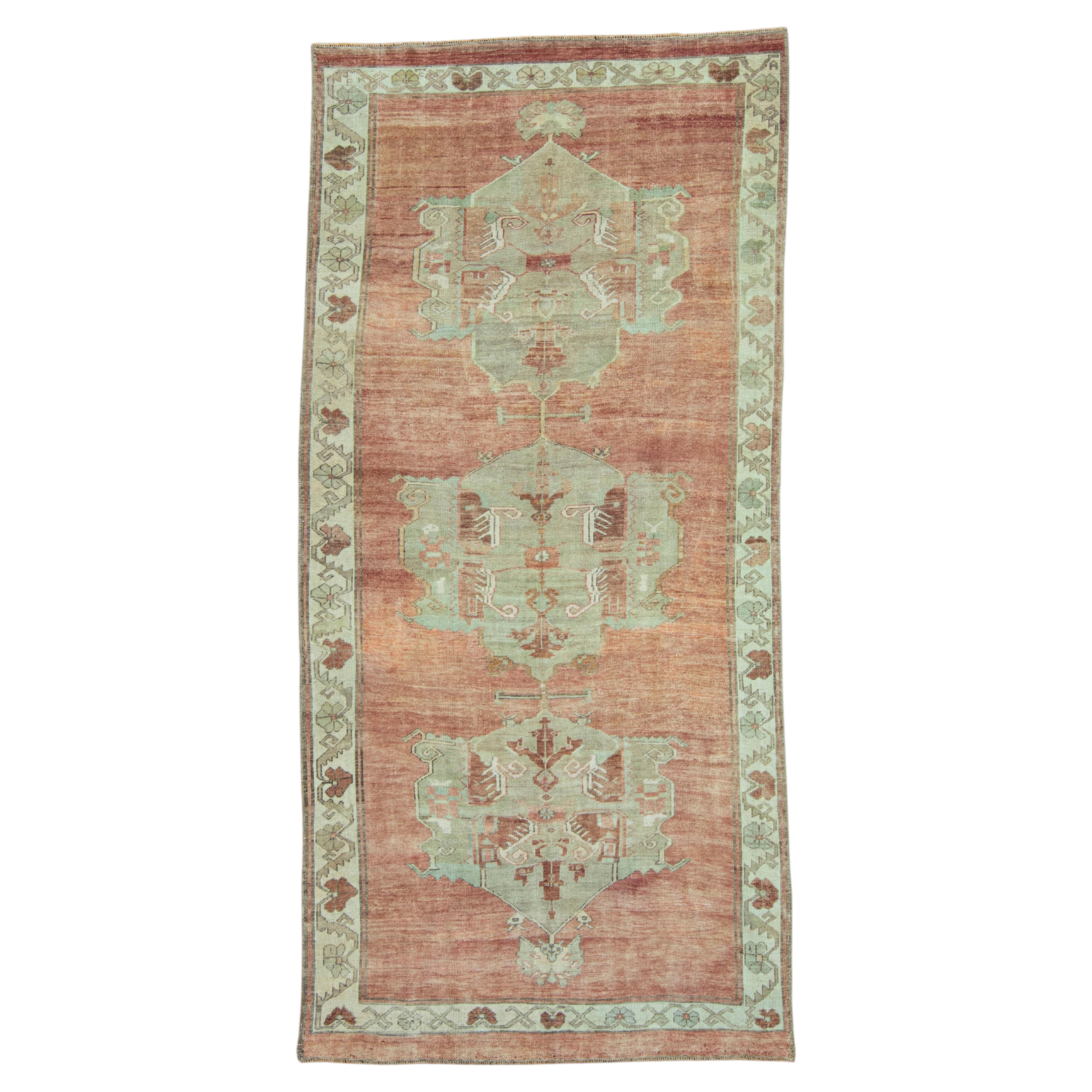 Turkish Vintage Rug 5'7" x 11'10" #20659