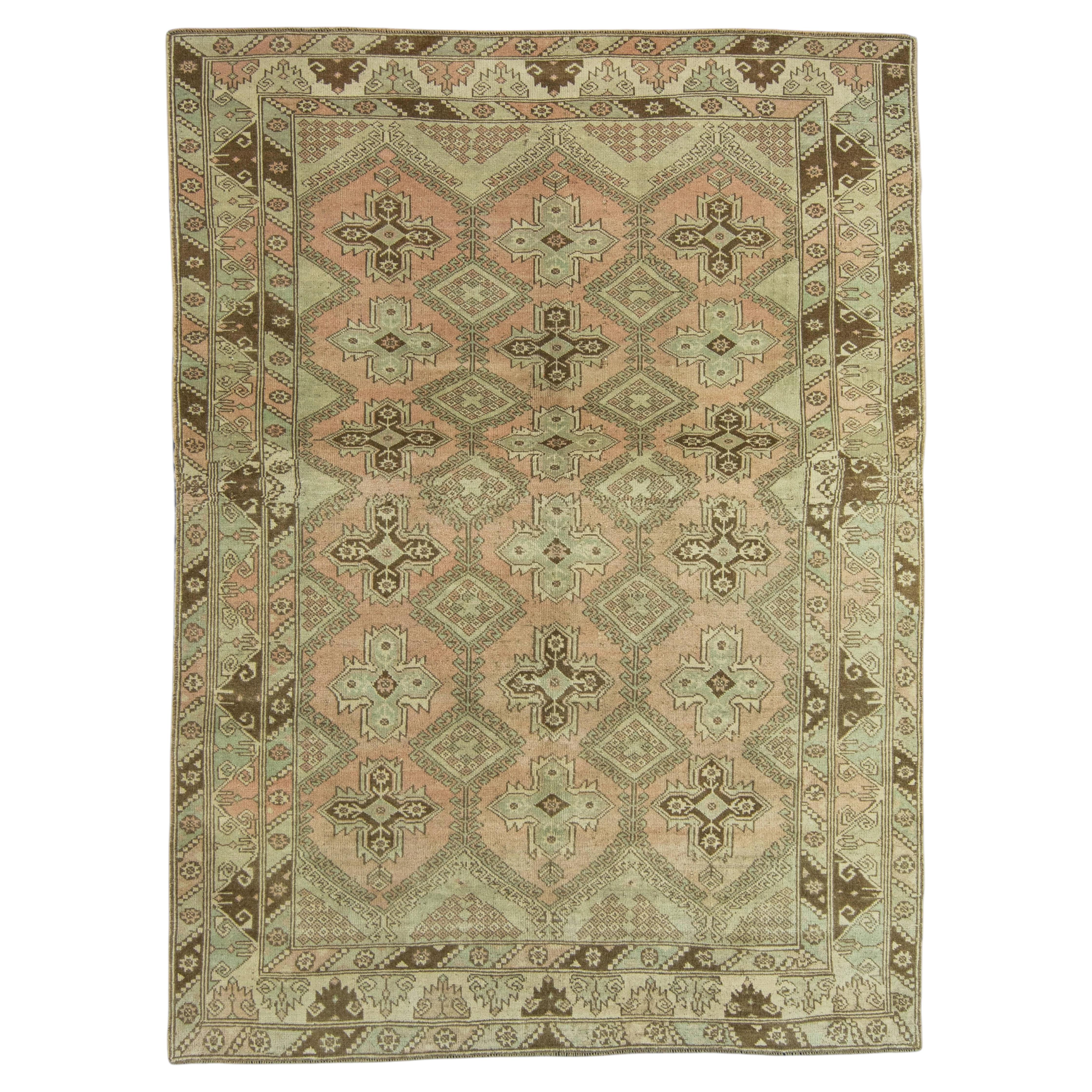 Turkish Vintage Rug 6'10" x 9'4" #20698