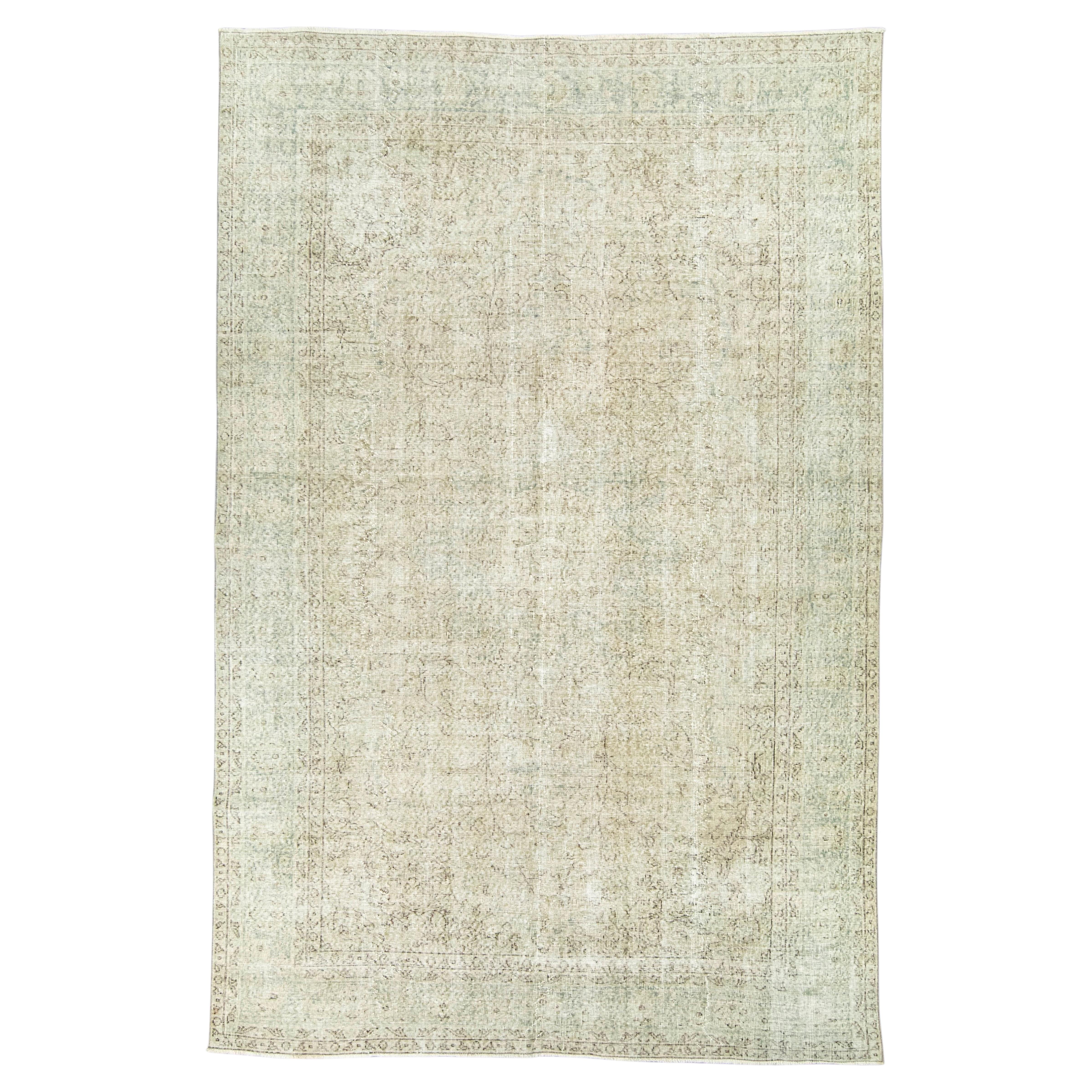 Turkish Vintage Rug 6'11" x 10'5" #21322