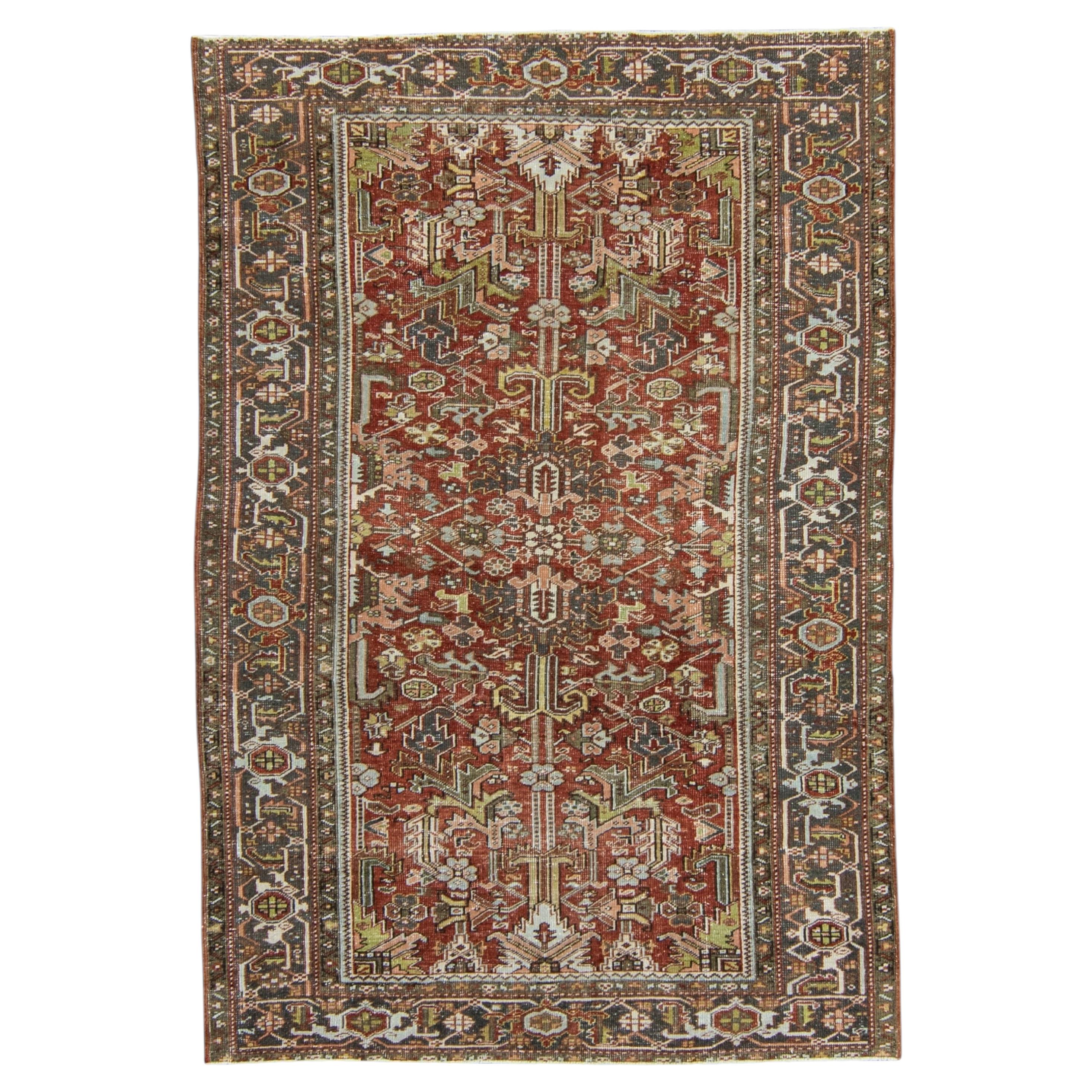 Turkish Vintage Rug 6'2" x 9' #16728