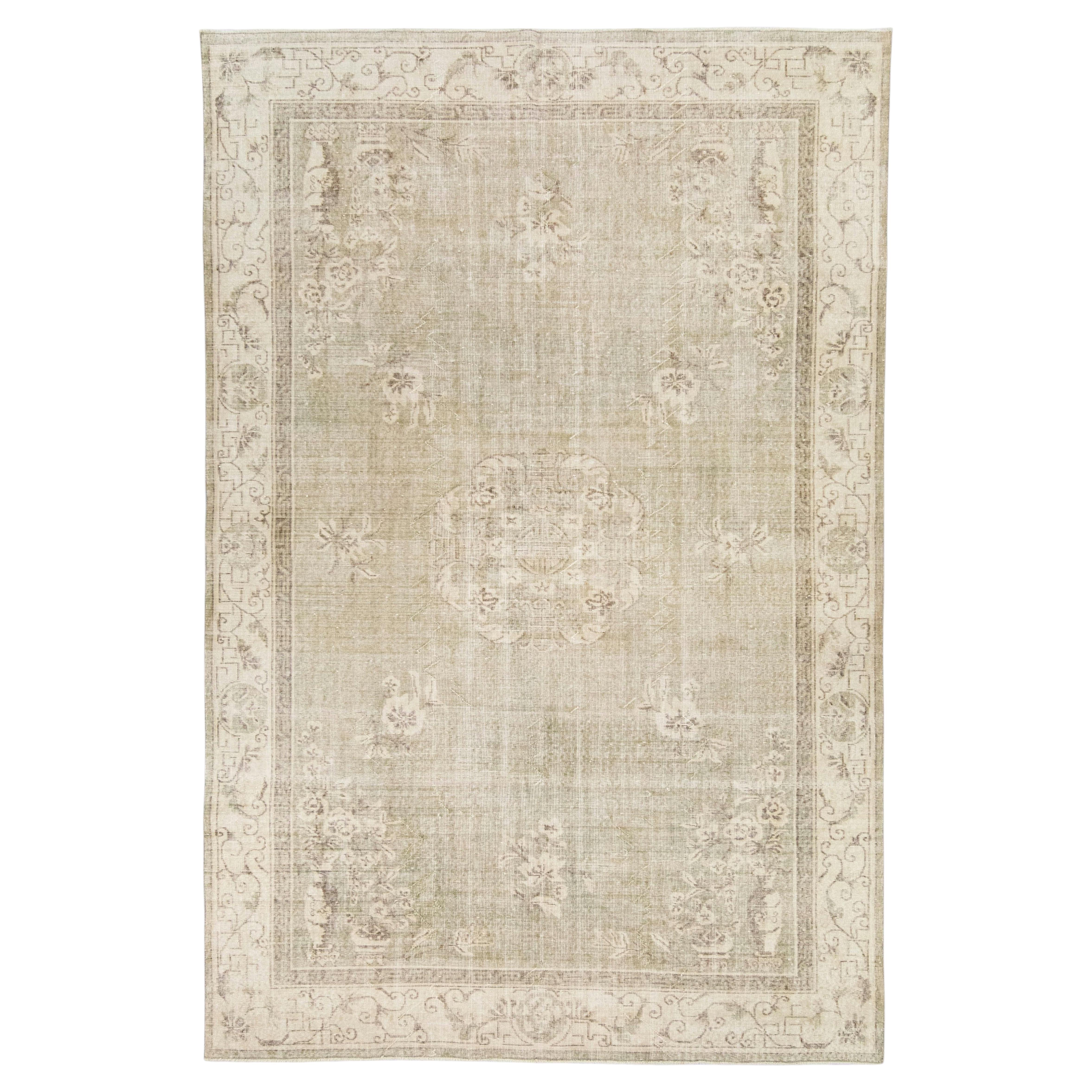 Turkish Vintage Rug 6'9" x 10'2" #21323