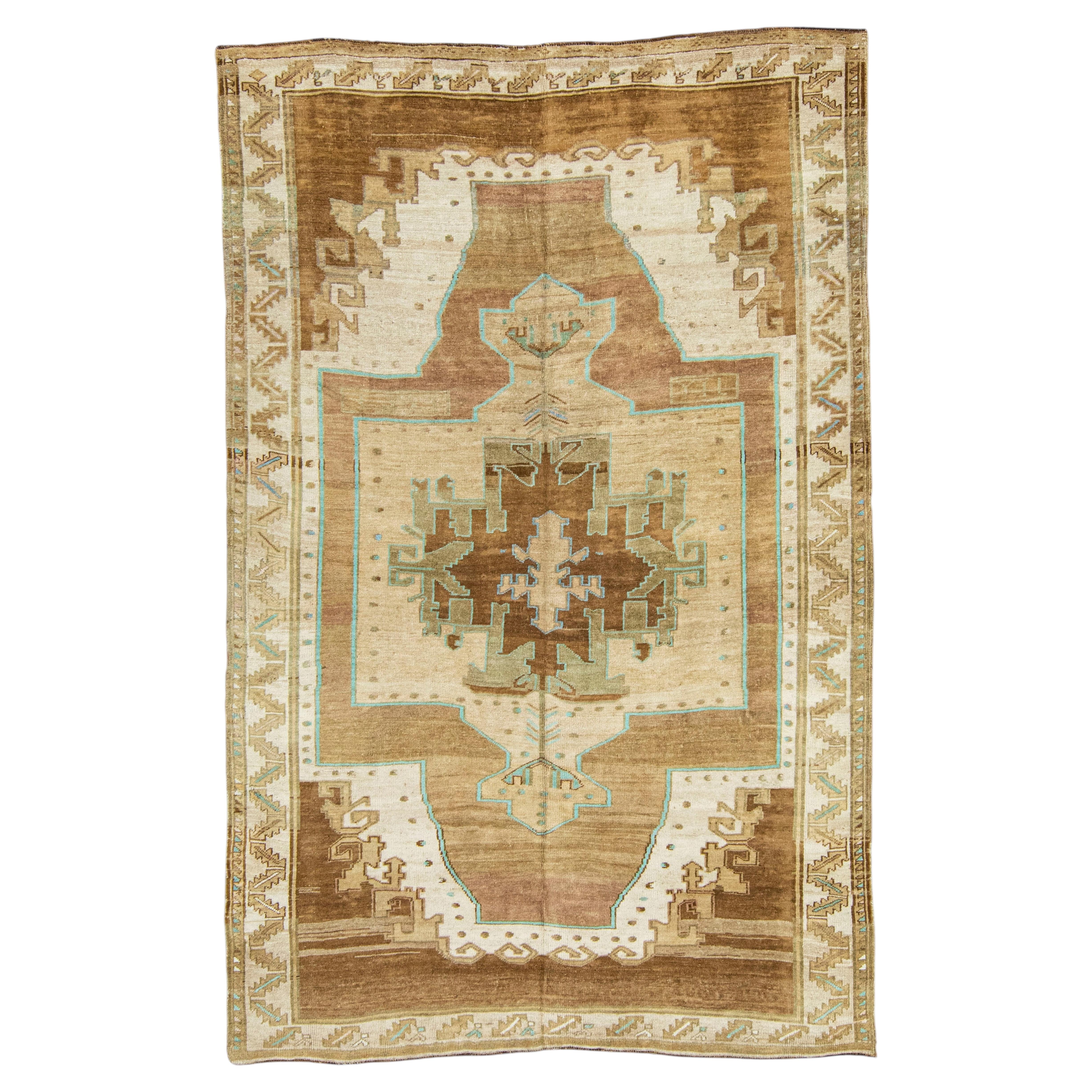 Turkish Vintage Rug  7'3" x 11'3" #21173