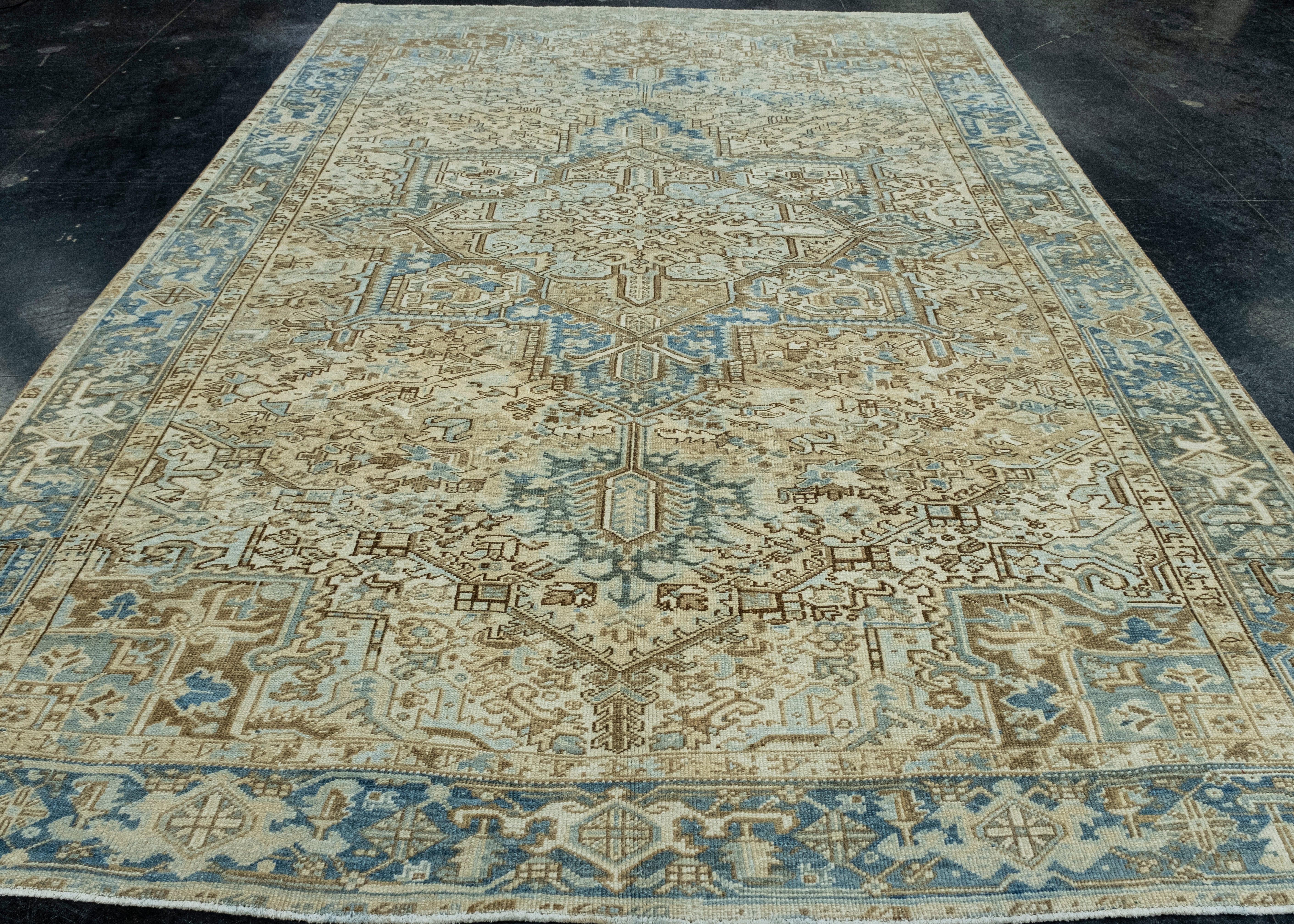 Turkish Vintage Rug 8'8