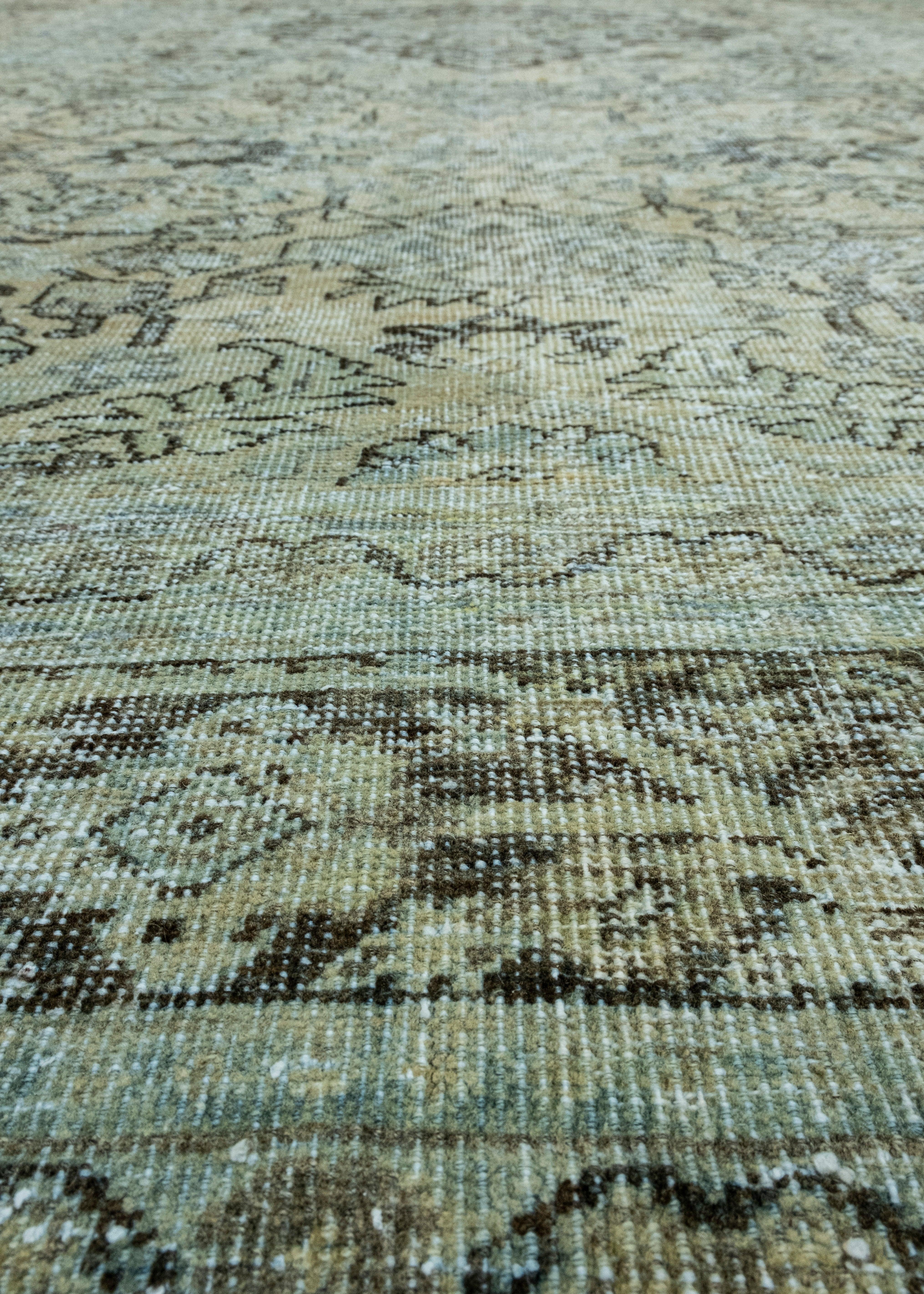 XXI secolo e contemporaneo Tappeto Vintage Turco 9'4