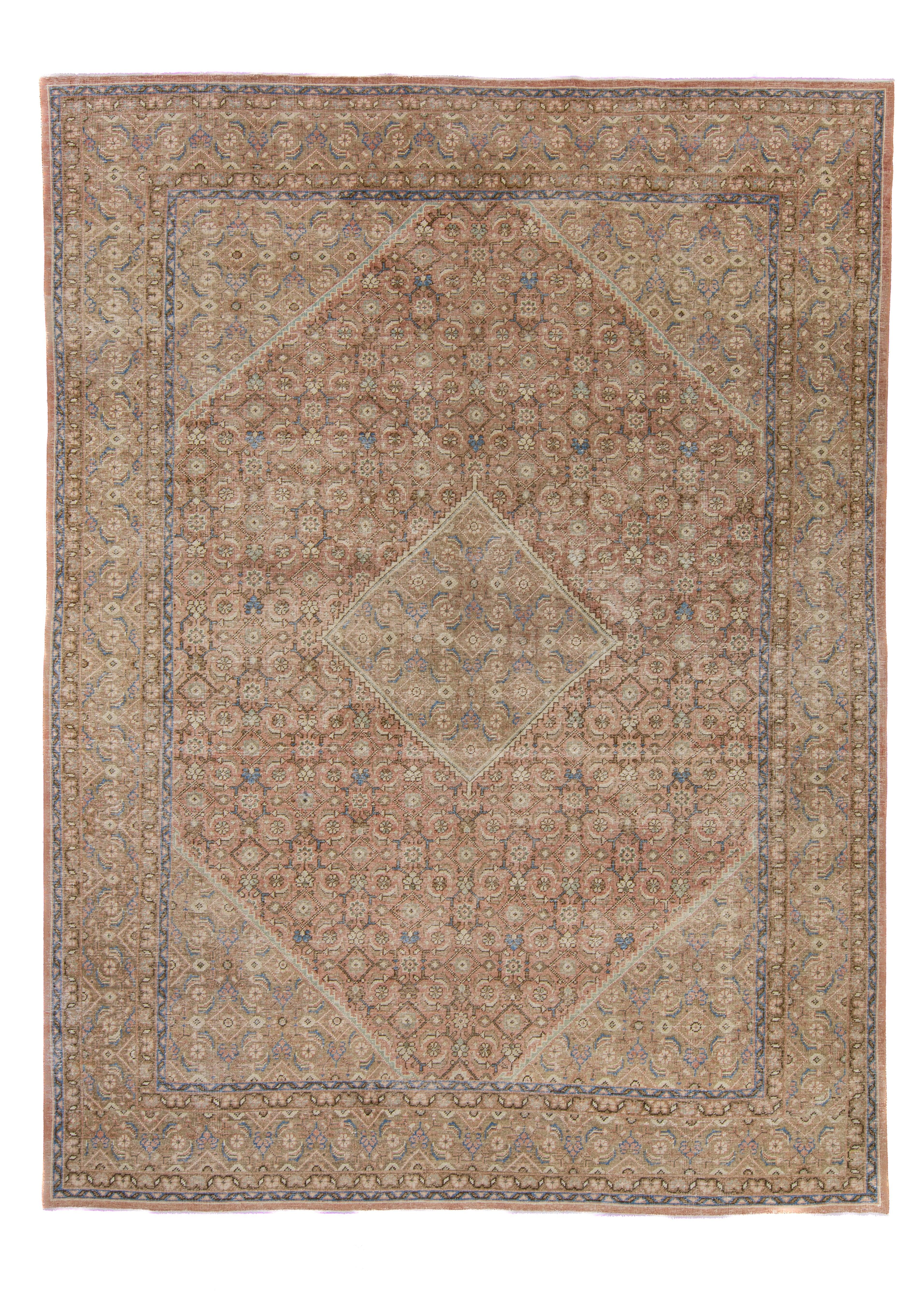 Turkish Vintage Rug 9'9" x 13'