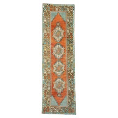 Turkish Vintage Runner Rug 2'11" x 9'9" #17980