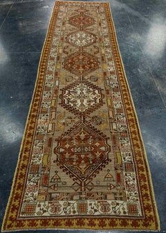 Turkish Vintage Runner Rug 3' x 11' #16712