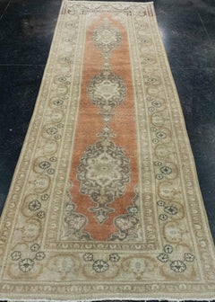 Turkish Vintage Runner Rug 3' x 9'7" #17800