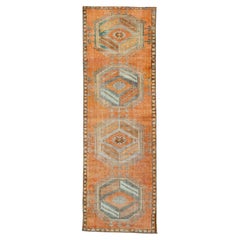 Turkish Vintage Runner Rug 3'5" x 10'6" #17460