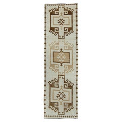 Turkish Vintage Runner Rug 3'5" x 11'6" #17071