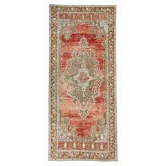 Turkish Vintage Runner Rug 4'8" x 10'8" #17803