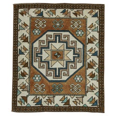 Turkish Vintage Square Rug  3' x 3'6" #20564