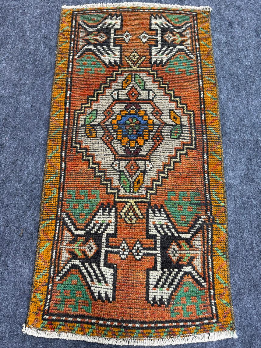 Turkish Yastik Rug 1'5