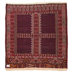Turkmen Bokara Square-shaped Rug